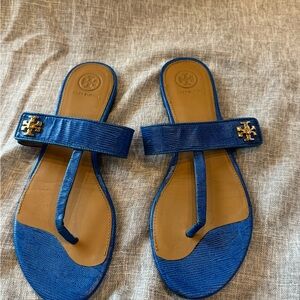 Tory Burch Royal Blue Sandals